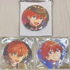 明星スバル　缶バッジ　3点