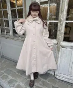 しまみさ　ロングコート　アイボリー　LLサイズのサムネイル