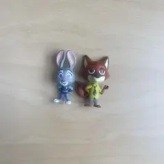 ミニフィギュア（ズートピア　ジュディ　ニック）