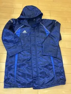 adidas ネイビー ベンチコート Mサイズ