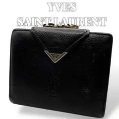 ブラック 折り財布