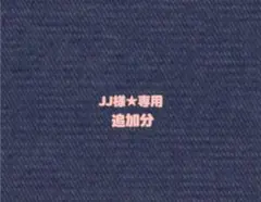 【JJ様★専用】追加分