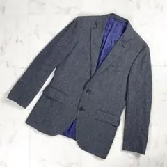 美品 スーツカンパニー テーラードジャケット 総裏 グレー サイズM*ZC170
