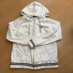 ホワイト パーカー