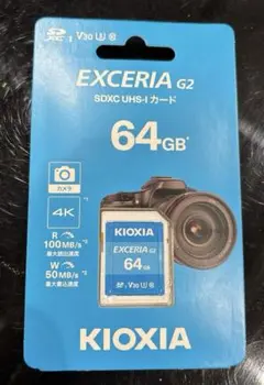 KIOXIA EXCERIA G2 64GB SDカード