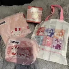 ハローキティ ポーチ　巾着　小物入れ　トートバッグ　セット　一番くじ