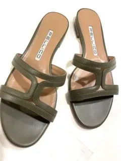 未使用】PELLICO バックフラットストライプシューズ 定価86900円 2025