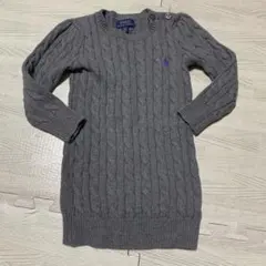 ラルフローレン　ニットワンピース　3T