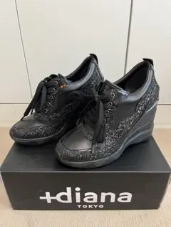 DIANA パールリボンスニーカー 25.5 定価1.76万円 - メルカリ