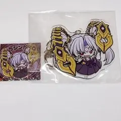 戦国乙女かぎっ娘アクリルキーホルダー＆ステッカー【カシン】