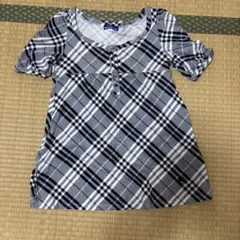 最終お値下げ　BURBERRY BLUE LABEL 半袖チェックTシャツ 38