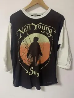 Neil Young 1985 Fall Tour ラグランカットソー　バンドTのサムネイル