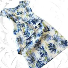 【美品】ジャスグリッティー　花柄　ワンピース