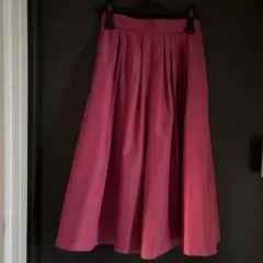 Mystrada ピンクフレアロングスカート
