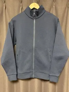 LOUIS VUITTON ジップアップジャージ XS Louis Vuitton Men's XS Classic Grey LV Logo Zip Up Sweashirt