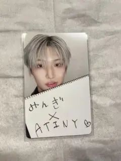 ATEEZ BAD ミンギ 特典トレカ