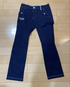 Le coq Sportif レディースパンツ ネイビー11号 春夏用