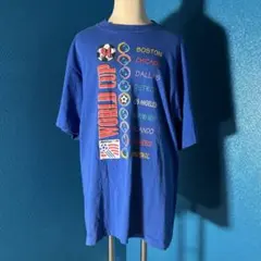 ✨新品・未使用✨1994サッカーワールドカップ・アメリカ大会オフィシャルTシャツ 1994 USA サッカーワールドカップ Tシャツ - メルカリ