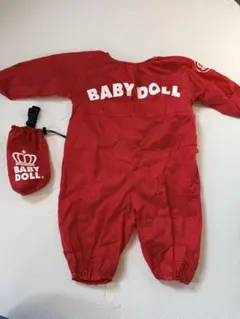 BABY DOLL 赤 プレイウェア　収納袋付き