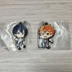 【ハイキュー】ラバーキーホルダー(影山飛雄、日向翔陽)