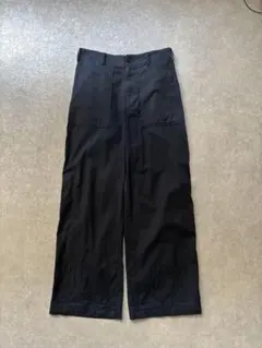 THOM BROWNE ステッチ ワークパンツ ネイビー 40サイズ - メルカリ