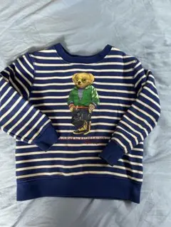 Polo ラルフ POLO BEAR トレーナー ボーダー