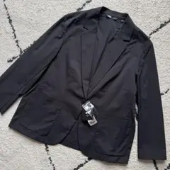 タグ付未使用　ユニクロ　セオリー　感動ジャケット　テーラード　ブラック　XXL