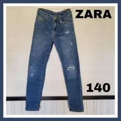 ZARAKIDS ザラ デニム 140 スキニー 男女兼用