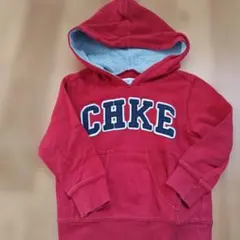 西松屋 CHEROKEE 赤 フード付きトレーナー 95