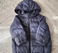 パフテックウォッシャブルパーカ UNIQLO 90 ネイビー