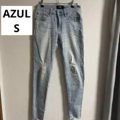 AZUL アズール　ライトブルー スキニーデニム　S