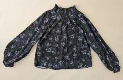 花柄ブラウス 長袖