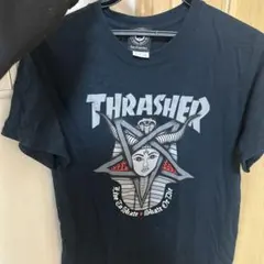 THRASHER グラフィックTシャツ ブラック