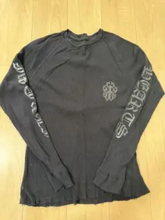 CHROME HEARTS ワッフル 長袖 カットソー ブラックのサムネイル