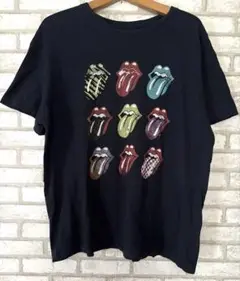 The Rolling Stones公式ストーンズTシャツ XXL 黒 古着