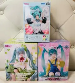 初音ミク　フィギュア　ぬーどるストッパー　クローバー　ロリポップ　ちょこのせ