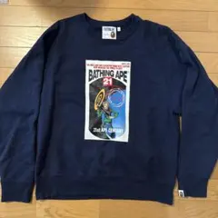 ロ*)様 A BATHING APE DCコミック スーパーマンロゴ スウェット - メルカリ