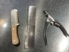 트리밍 나이프 네일 클리퍼 빗
