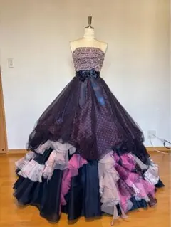 GRACE ウェディングドレス ブルー グラデーション 9-13T - メルカリ