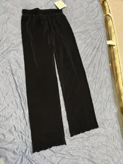 パンツ　ズボン　プリーツパンツ　160 黒