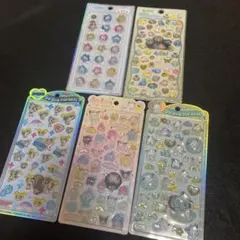 正規品　うるちゅるポップシール　サンリオ　ポチャッコ　パワパフ　プチドロおはじき