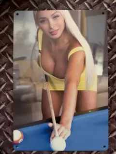 セクシー 看板 ブリキ アメリカン