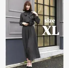 ◆RUIRUE BOUTIQUE◆シフォンセットアップ XLサイズ