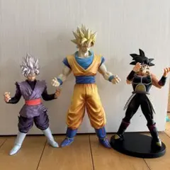 ドラゴンボール フィギュア 3体セット 孫悟空 悟飯ビースト　バーダックのサムネイル