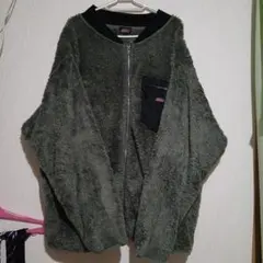 （パック様専用出品）Dickies フリースジャケット オリーブグリーン