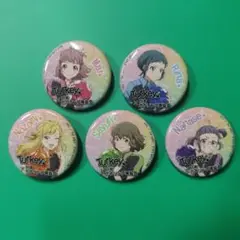 アニメ「Turkey！」キャラクター缶バッジ　5人セット