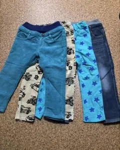 キッズ長ズボン4点セット 100cm