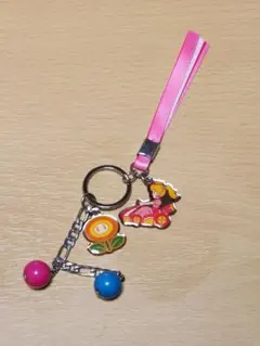 USJ マリオカート キーチェーン ピーチ姫