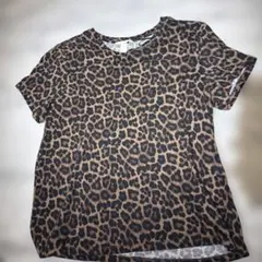 H&M レオパード柄 半袖Tシャツのサムネイル