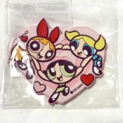 パワーパフガールズ　サンキューマート　ラバーミラー　キーホルダー